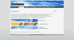 Desktop Screenshot of bertrams.de